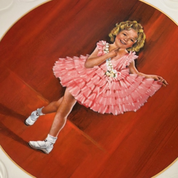 Other - Shirley temple baby take a bow collector plate